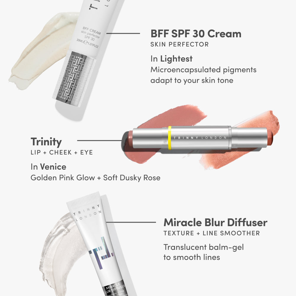 The Low-Maintenance Makeup Set - Lightest