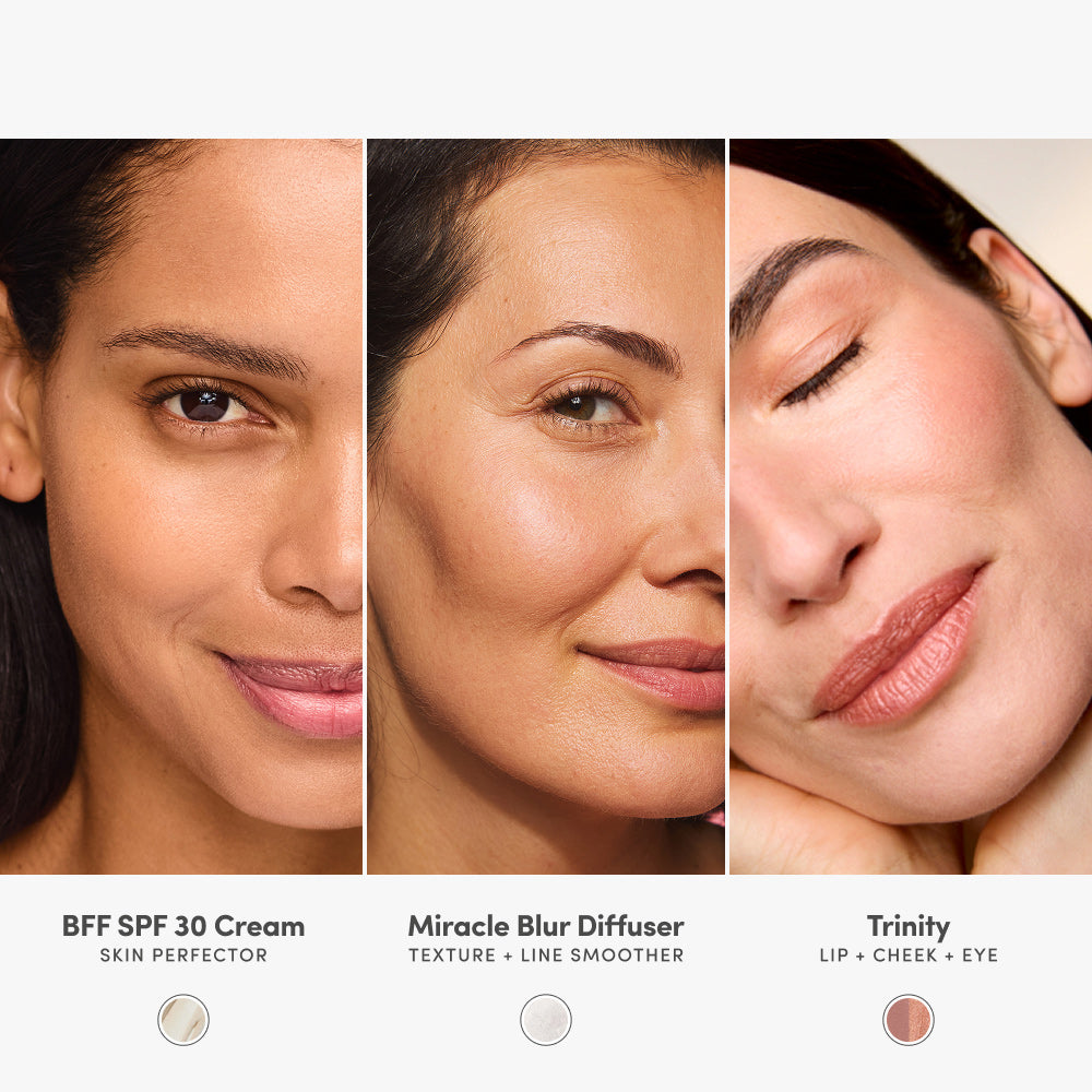 The Low-Maintenance Makeup Set - Dark