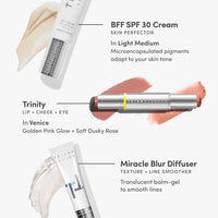 The Low-Maintenance Makeup Set - Medium