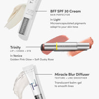 The Low-Maintenance Makeup Set - Light