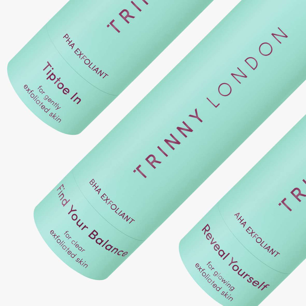 Exfoliation is key to caring for dry, flaky skin