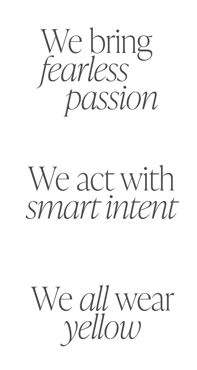 Our values